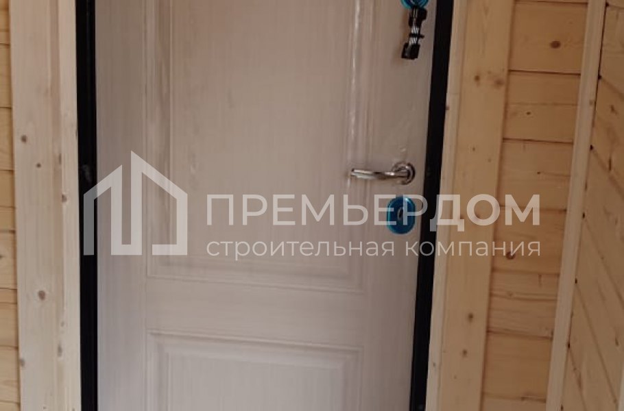 Фото со стройплощадок - Дом из бруса 6х7,2 м