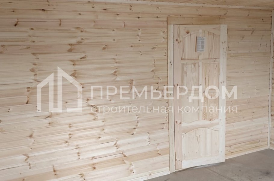 Фото со стройплощадок - Дом из бруса 6х7,2 м