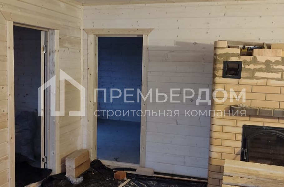 Фото со стройплощадок - Каркасный дом 8,5х11 м 