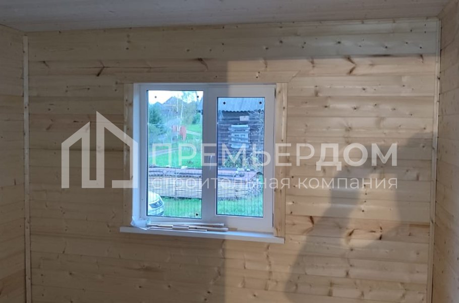 Фото со стройплощадок - Каркасный дом 8,5х11 м 