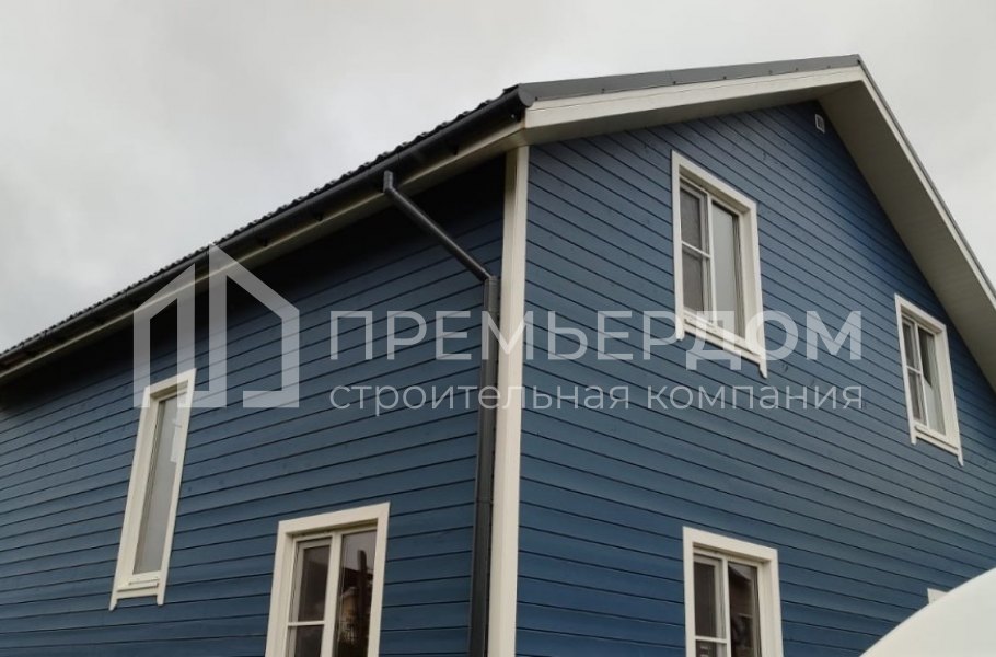 Фото со стройплощадок - Каркасный дом 8х8 м 