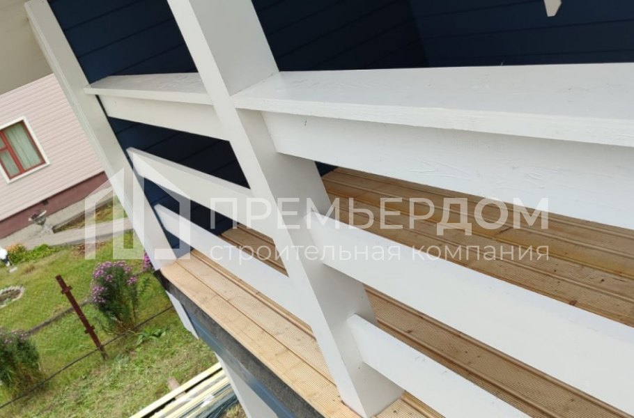 Фото со стройплощадок - Каркасный дом 8х8 м 