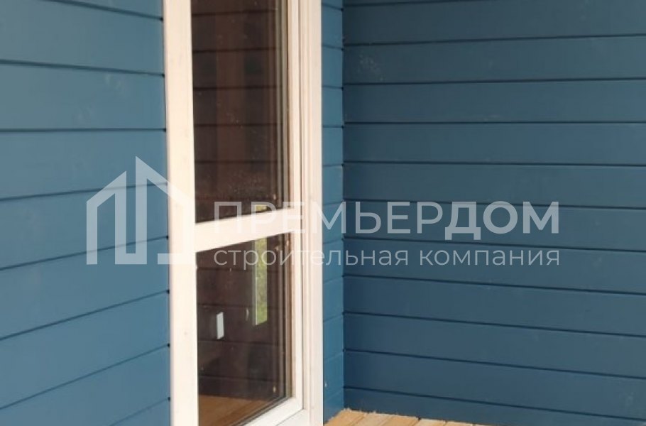 Фото со стройплощадок - Каркасный дом 8х8 м 