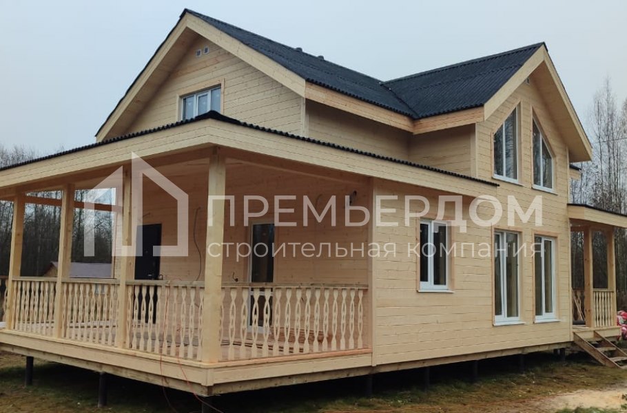 Фото со стройплощадок - Каркасный дом 7,5х13 м