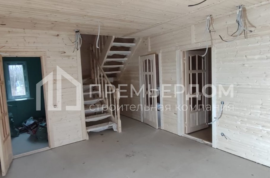 Фото со стройплощадок - Каркасный дом 7,5х13 м