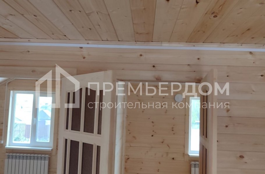 Фото со стройплощадок - Каркасный дом 9х11.5 м.