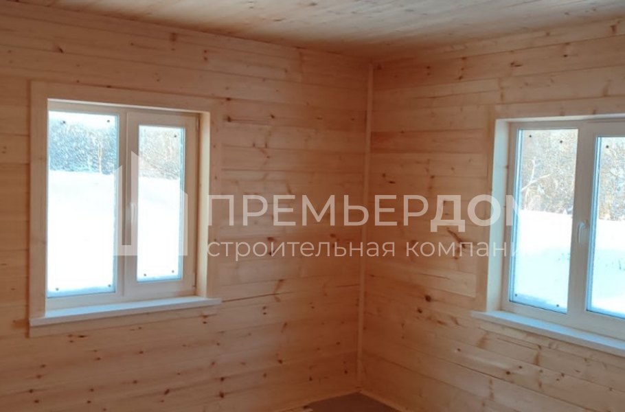 Фото со стройплощадок - Каркасный дом 8х10 м.