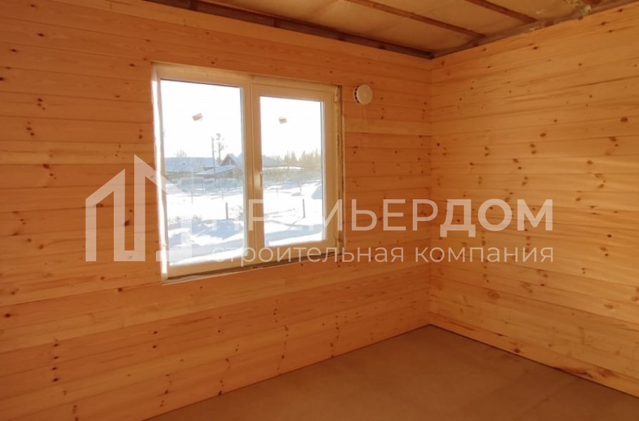 Фото со стройплощадок - Каркасный дом 8х9 м. 