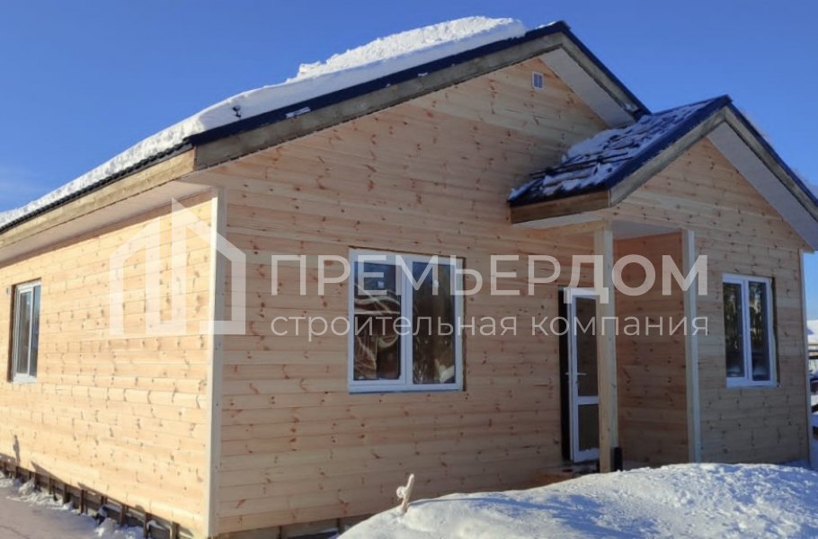 Фото со стройплощадок - Каркасный дом 8х9 м. 