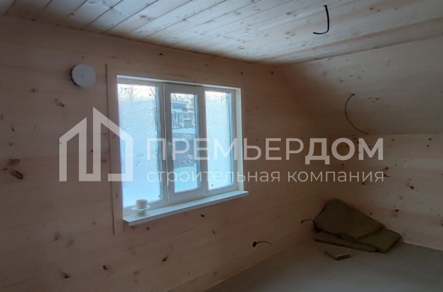 Фото со стройплощадок - Каркасный дом 7,5х13 м.