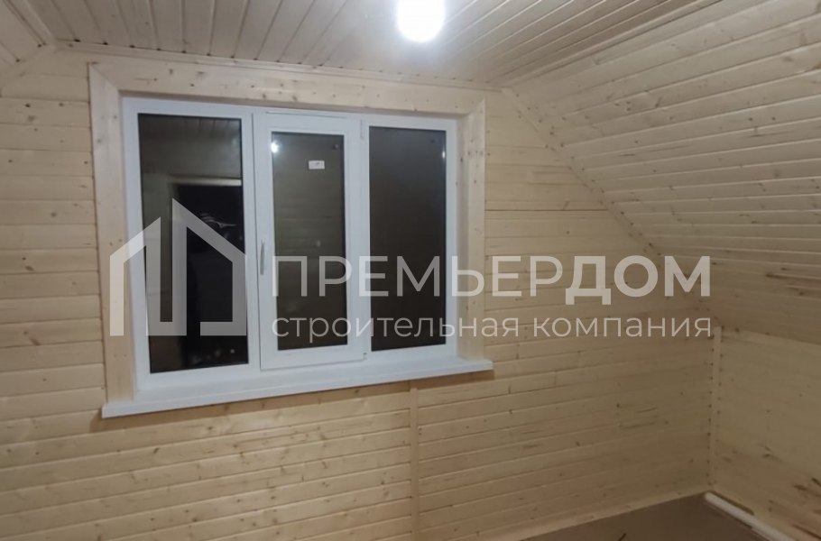 Фото со стройплощадок - Каркасный дом 7×8,5 м.