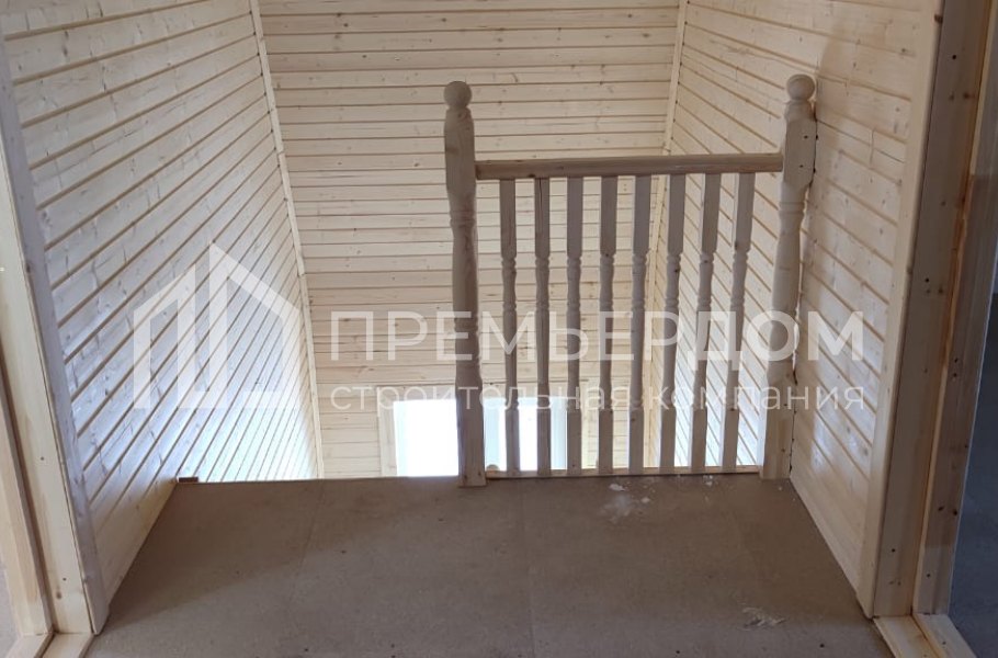 Фото со стройплощадок - Каркасный дом 7,5х8 м.