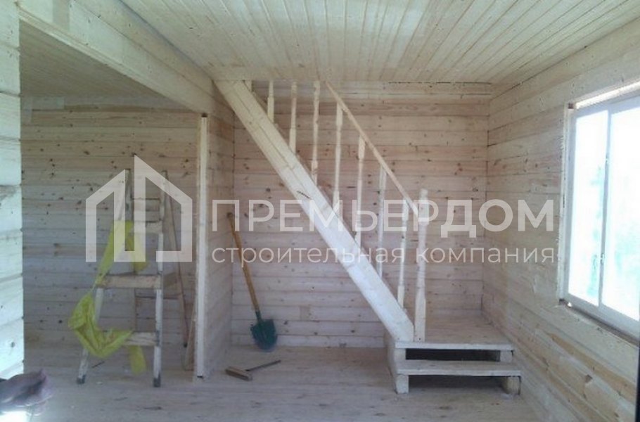 Фото со стройплощадок - Дом по проекту Д-8