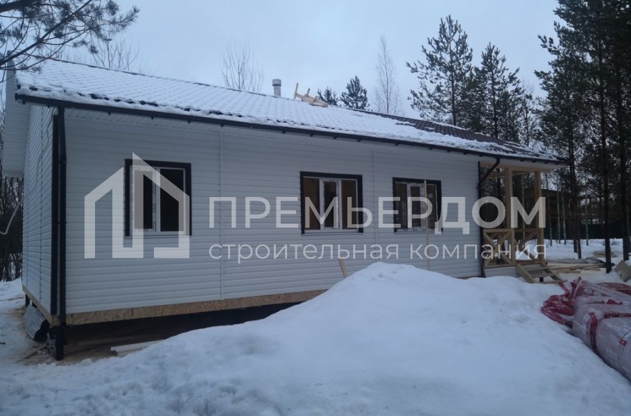 Фото со стройплощадок - Дом по проекту К-92