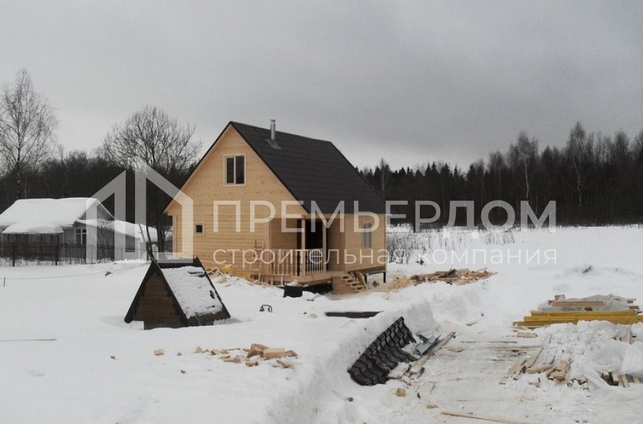 Фото со стройплощадок - Баня по проекту Б-13