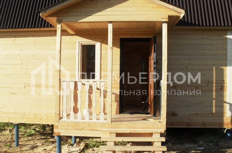 Фото со стройплощадок - Дом по проекту Д-46