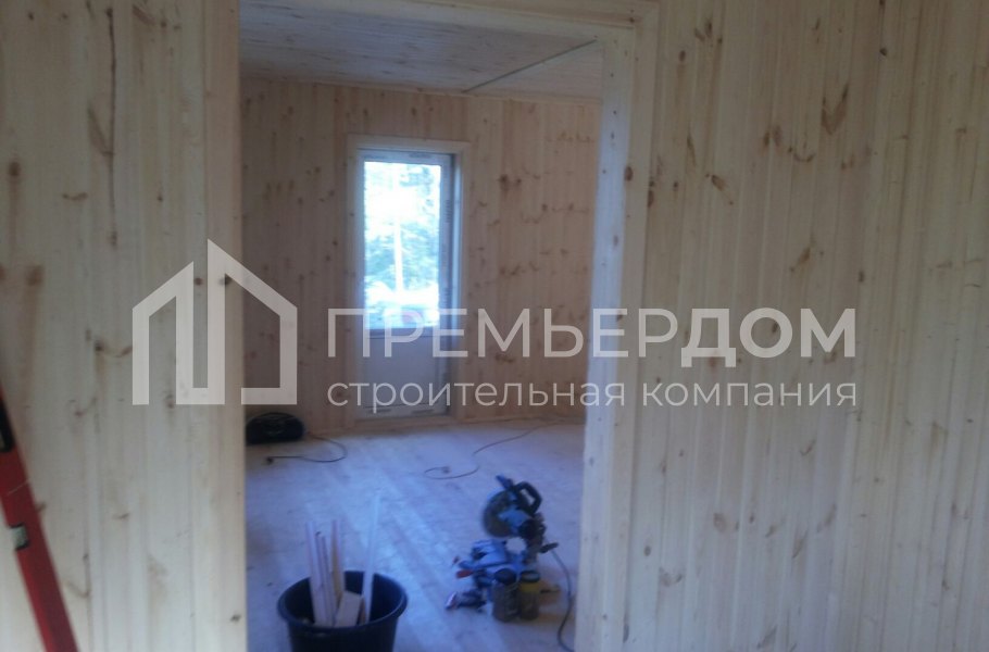 Фото со стройплощадок - Каркасный дом 7х7