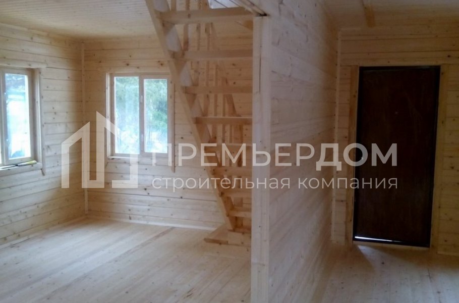 Фото со стройплощадок - Дом по проекту Д-38