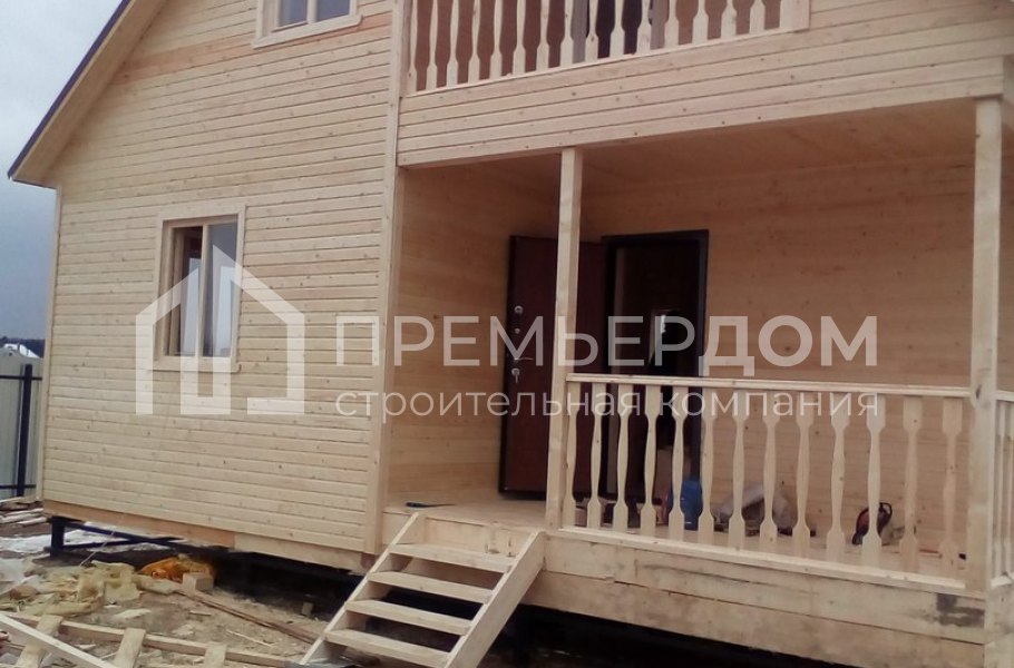 Фото со стройплощадок - Дом по проекту К-62