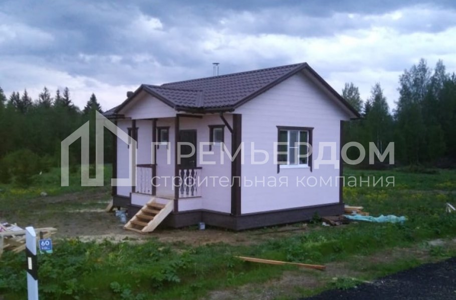 Фото со стройплощадок - Каркасная баня БК-6х7