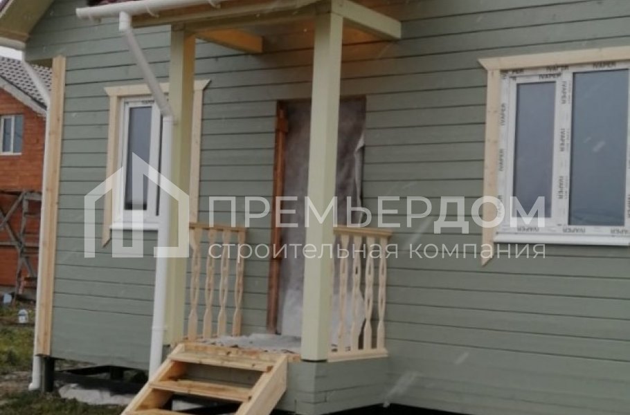 Фото со стройплощадок - Дом по проекту Д-12